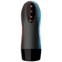 Godet de masturbation chauffant vibrant pour hommes avec voix sexy, support portable et ventouse – Pocket Pussy