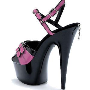 15 cm पतली एड़ी मंच गोल्डन भोज उच्च ऊँची एड़ी के जूते महिलाओं की बड़ी पार्टी फैशन सैंडल पोल नृत्य टपका हुआ पैर की अंगुली गर्मियों महिलाओं के जूते - Product Image 4