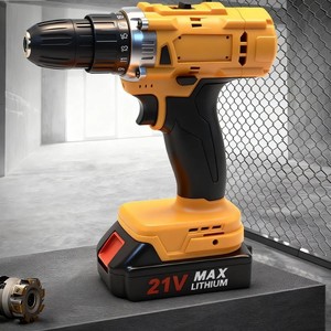 Electric Drill Impact Model 21V Max Lithium Battery Power Tool Home Improvement Screwdriver - Product Image 3