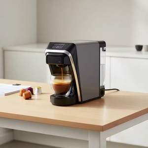 <span class=keywords><strong>Cafetera</strong></span> Eléctrica Portátil 3 en 1 <span class=keywords><strong>con</strong></span> Espumador de Leche Automático, <span class=keywords><strong>Compatible</strong></span> <span class=keywords><strong>con</strong></span> <span class=keywords><strong>Dolce</strong></span> <span class=keywords><strong>Gusto</strong></span>, para Café Molido y Latte - Product Image 3