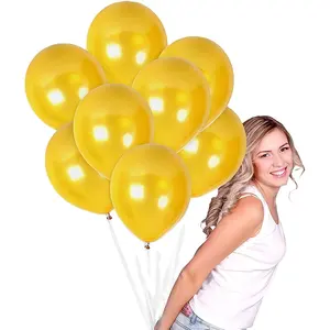 Grosir balon karet ramah lingkungan 6 "warna Solid Link-o-Loon balon lateks arch untuk dijual