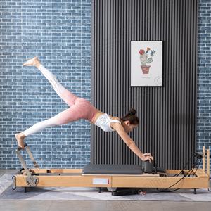 Plegable Fitness Sports Gym Pilates Machine Core Beds Body Shaping Calidad superior Portátil Durable Plegable Pilates Reformer - Product Image 1