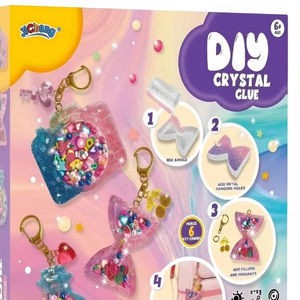 Yeni yaratıcı komik DIY kiti el yapımı kristal tutkal boyalar sihirli kids 'kendi yapma Pastel yaratıcılık kiti eğitici oyuncak - Product Image 1