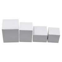 Factory Price Paper Boxes Multi Size A1 A2 A3 A4 A5 A6 A7 2.5x1.8x10.4cm Blank White Packaging Recycled Kraft Paper Gift Box