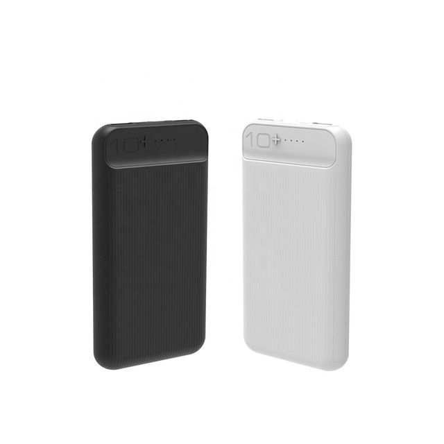 Ultra Slim Design Portable Phone Charger with 2 Output Power Banks 10000 Mah Bank 10000mah for Smart Phone
