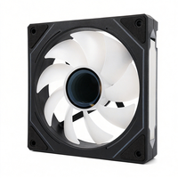Ventilador de Caja Blanco XINMAI de 120 mm, PWM de 4 Pines, ARGB, Silencioso, Alto Rendimiento, Ventilador de CPU para Caja de PC