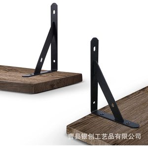 Wooden Corner Floating <b>Shelf</b> 4 Layers <b>Wall</b> <b>Mounted</b> Irregular Shape Multipurpose Storage Rack - Product Image 5