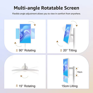 27 32 "<span class=keywords><strong>Android</strong></span> 13 Hệ thống 6 + 128GB màn hình cảm ứng màn hình cảm ứng máy tính bảng di động thông minh TV màn hình Màn hình hiển thị truyền hình với máy ảnh - Product Image 6