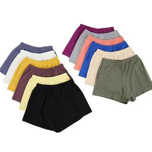 2022 pantaloncini da donna da allenamento in cotone 100% di alta qualità per ragazze calde e nere estive pantaloncini da donna - Product Image 1