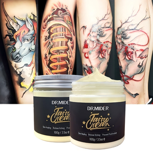 Crema Reparadora Vegana de Manteca de Karité para Después del Tatuaje, Revitalizante para la Piel de Adultos Antes, Durante y Después del Proceso de Tatuaje, para Cuerpo, Cuello y Pecho - Product Image 1