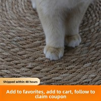 Tapis en papyrus pour chat et chien, résistant à l'usure, aux bruits et aux griffures, pour intérieur, en carton, été, Halloween