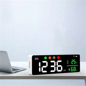 Détecteur de dioxyde de carbone mural, connexion Wifi, compteur de CO2, moniteur de qualité de l'air portable, détecteur de CO2 - Product Image 3