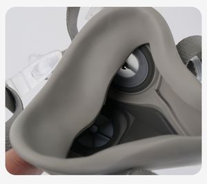 6200 Máscara de gas de media cara Respirador de goma reutilizable para olor de pintura y polvo de vapor orgánico Estándar KN95 - Product Image 3