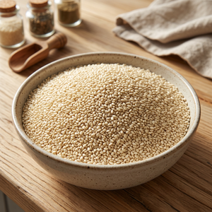 Graines de sésame blanches de qualité export, nettoyées par Sortex, 100% naturelles, pureté 99,50%-99,95%, largement préférées par les fabricants alimentaires - Product Image 2