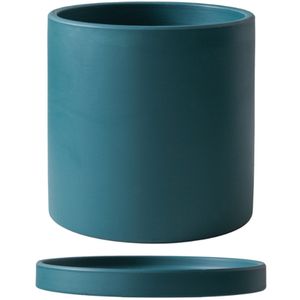 Macetas de cerámica de terracota y juego de macetas de cactus suculentas con platillo permeable al agua para plantar en interiores/exteriores - Product Image 3