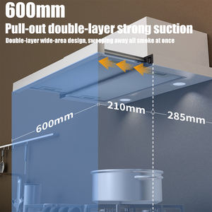 <span class=keywords><strong>Extractor</strong></span> de humo inteligente extraíble de 600mm, utensilios de <span class=keywords><strong>cocina</strong></span> sin ductos, <span class=keywords><strong>Extractor</strong></span> de humo de <span class=keywords><strong>cocina</strong></span> de circulación interna - Product Image 3