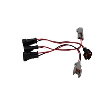 Bobine électromagnétique 4 en 1 Adaptateur Pizeo Prise de câble Testeur Common Rail Kit de câblage de transfert de câble pour Bosch Denso Delphi