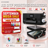 Imprimante DTF Epson format A3 pour l'impression de vêtements personnalisés, certifiée CE avec support d'installation et de maintenance