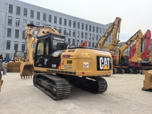 รถขุดตีนตะขาบไฮดรอลิก Caterpillar CAT 320D มือสอง สภาพเดิม 20 ตัน เครื่องจักรสำหรับงานก่อสร้างและขุดดิน - Product Image 3