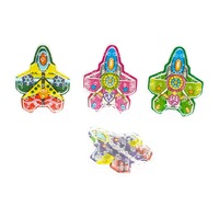 Jouets de labyrinthe à billes en plastique en gros, mini avions de combat, jeu de flipper, jouets de labyrinthe classiques multicouches pour enfants