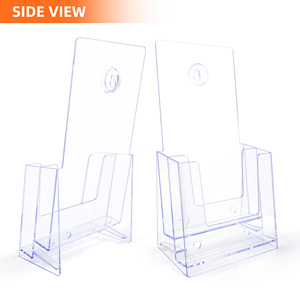 מסך כרטיס בעל עלון ברור קריסטל לעמוד A4 a5 משולב ספרות - Product Image 4