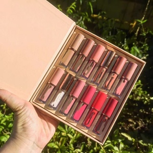 Ensemble de 12 gloss et laques à lèvres imperméables de style européen et américain, fini mat et brillant, non-tachant, rouge à lèvres changeant de couleur - Product Image 4
