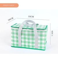 Sac isotherme pliable en aluminium pour pique-nique en plein air, grande capacité, boîte à lunch portable