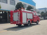 Camion de pompiers DONGFENG 4x2 à moteur diesel, réservoir de 1000 L, véhicule de sauvetage, camion de lutte contre l'incendie à l'eau et à la mousse