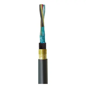 TYPE P Single 1 2 4 6 8 10 12 16 Multi Pairs Triad Twisted Shielded Instrumentation Cable for RTD