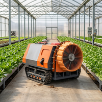 Robot de pulvérisation par atomisation pour vergers, GPS-
