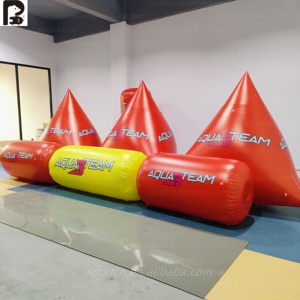 Boya Inflable Cilíndrica con Logotipo Personalizado, Boya Duradera Tipo Salchicha, Marcador Acuático <span class=keywords><strong>de</strong></span> Marca para Deportes Acuáticos/Marcación <span class=keywords><strong>de</strong></span> Seguridad/Piscina/Eventos Oceánicos - Product Image 3