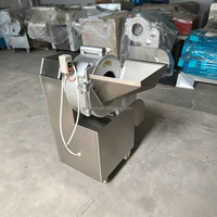 Industriële fruit- en groentesnijmachine, elektrisch, automatisch, voor aardappel, wortel, gember etc.