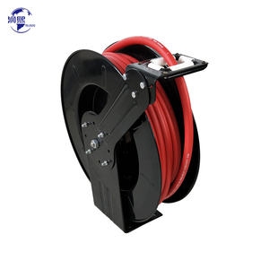 بكرة خرطوم للحديقة مصنوعة من المعدن قابلة للطي تعمل بالضغط العالي وتستخدم للتخلص من الماء والوقود والهواء - Product Image 6