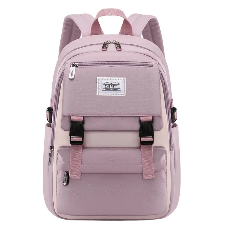 2022 fashion multi-layer large capacity to reduce the burden of simple student shoulder bag teenage school bag