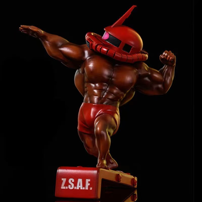 Les muscles sont aussi grands que Zaku