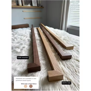 Nhà Máy Ngoài Trời Sồi Bên Ngoài Gỗ Tay Vịn Gỗ Tay Vịn Tay Vịn Cầu Thang của Forge Với Gỗ Cho Cầu Thang - Product Image 5