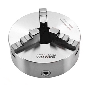 Mandrin à 3 mors en acier série Sanou K11, auto-centrant, avec mors inversés et mors séparés - Product Image 2