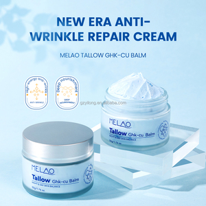 100% çim beslenen Tallow ghk-cu peptid ile OEM bakır peptid krem kollajen rejenerasyon cilt bakımı Anti Aging krem aktive - Product Image 2