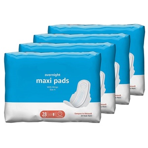 Serviettes hygiéniques <span class=keywords><strong>épaisse</strong></span>s Maxi avec ailes pour les périodes Serviettes hygiéniques jetables pour la <span class=keywords><strong>nuit</strong></span> - Product Image 1