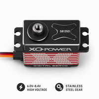 Venta al por mayor de fábrica: Servomotor digital sin escobillas de 45 kg, alto voltaje 8.4V, programable, impermeable, estándar para coches y aviones RC