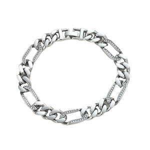 <span class=keywords><strong>Bracelet</strong></span> gourmette cubaine plaqué or 18 carats pour hommes, en acier inoxydable, style hip-hop, bijoux de <span class=keywords><strong>luxe</strong></span> pour fêtes, vente en gros - Product Image 5