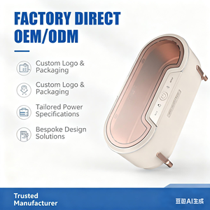 Máquina Limpiadora Ultrasónica Portátil para Joyas, Gafas y Dientes <span class=keywords><strong>con</strong></span> Temporizador, Limpiador Ultrasónico Profesional para el Hogar - Product Image 2