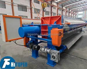 Teknologi baru otomatis hidrolik mesin membran filter press untuk pengolahan limbah kertas