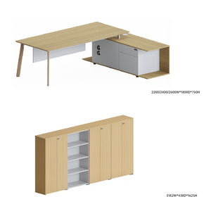 Muebles de Oficina Modernos de Lujo, Escritorio Ejecutivo Económico de MDF con Diseño Modular para Uso en el Hogar, la Escuela o el Salón - Product Image 3