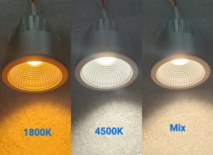 Módulo Cri95 8W 10W Benory 24V para Iluminación, Luz Blanca Ajustable MR16 Spot 2000K-6000K CCT RGBW, Regulador de Intensidad Electrónico, Compatible con <span class=keywords><strong>Homematic</strong></span>, Dali, KNX, Loxone - Product Image 3