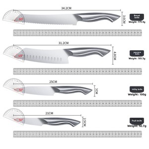 <span class=keywords><strong>Couteau</strong></span> de cuisine en acier inoxydable ultra-affûté, poli à la main, ambidextre, finition haute brillance, compatible lave-vaisselle, <span class=keywords><strong>couteau</strong></span> de chef multi-usages - Product Image 5