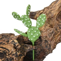 Plantes succulentes artificielles de cactus en plastique de style le plus récent pour la décoration en pot