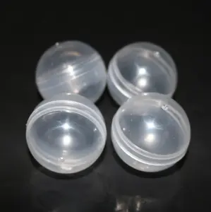 32mm 자동 판매기를 위한 빈 플라스틱 장난감 캡슐 계란 포탄 플라스틱 공 둥근 투명한 플라스틱 캡슐