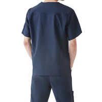 Infirmière classique pour hommes Scrubs Uniformes Male Medical Hospital Scrubs Suit pour les travailleurs de la santé