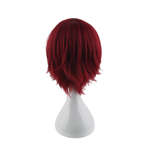 Court Rouge Perruque Cosplay L'assassinat Classe D'akabane Karma Perruque - Product Image 5